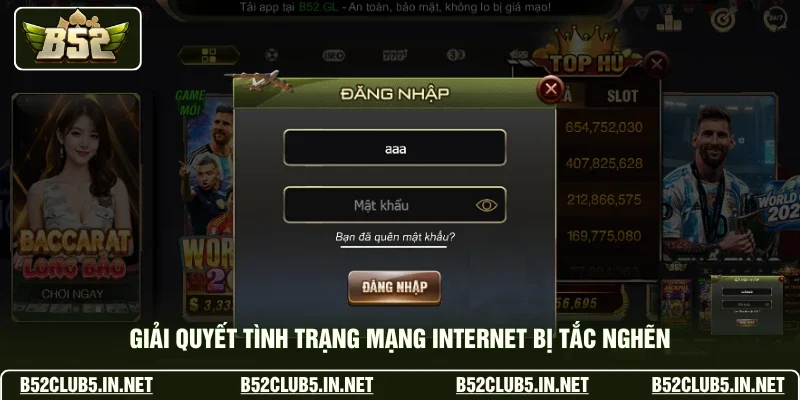 Giải quyết tình trạng mạng internet bị tắc nghẽn